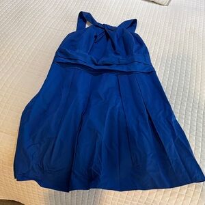 David's Bridal Royal Blue Kids Dress